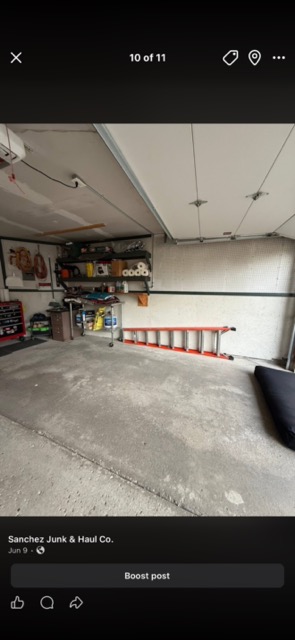 Garage cleanout in Southgate, MI